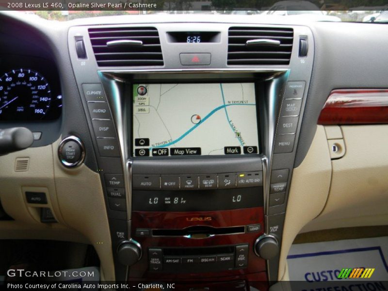 Opaline Silver Pearl / Cashmere 2008 Lexus LS 460