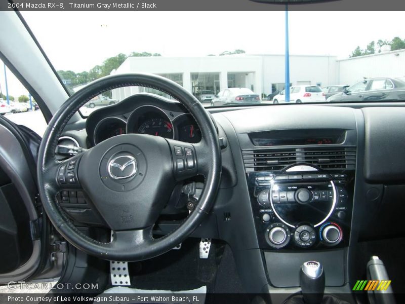Titanium Gray Metallic / Black 2004 Mazda RX-8
