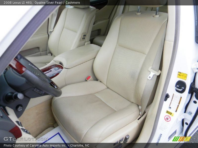 Opaline Silver Pearl / Cashmere 2008 Lexus LS 460