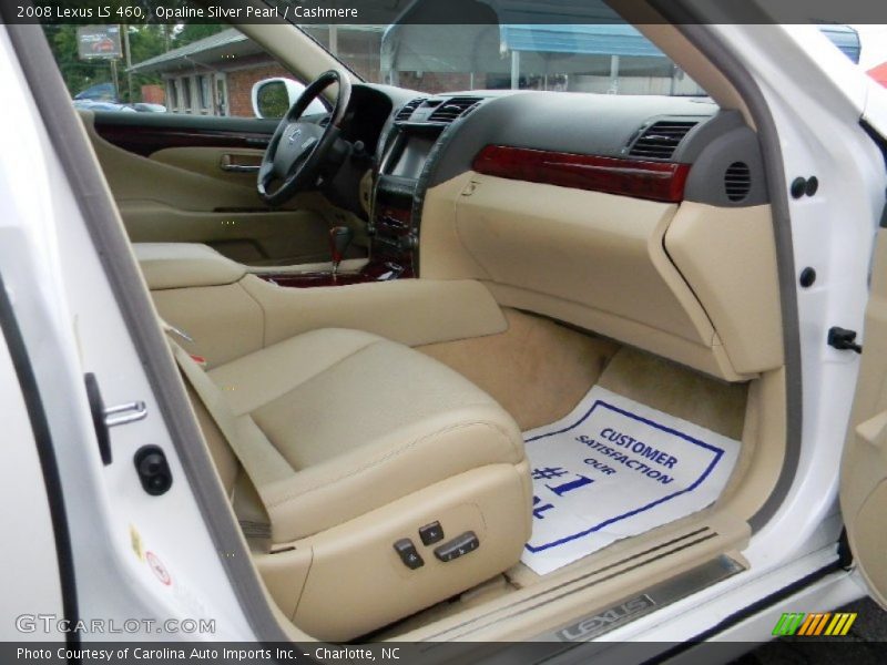Opaline Silver Pearl / Cashmere 2008 Lexus LS 460