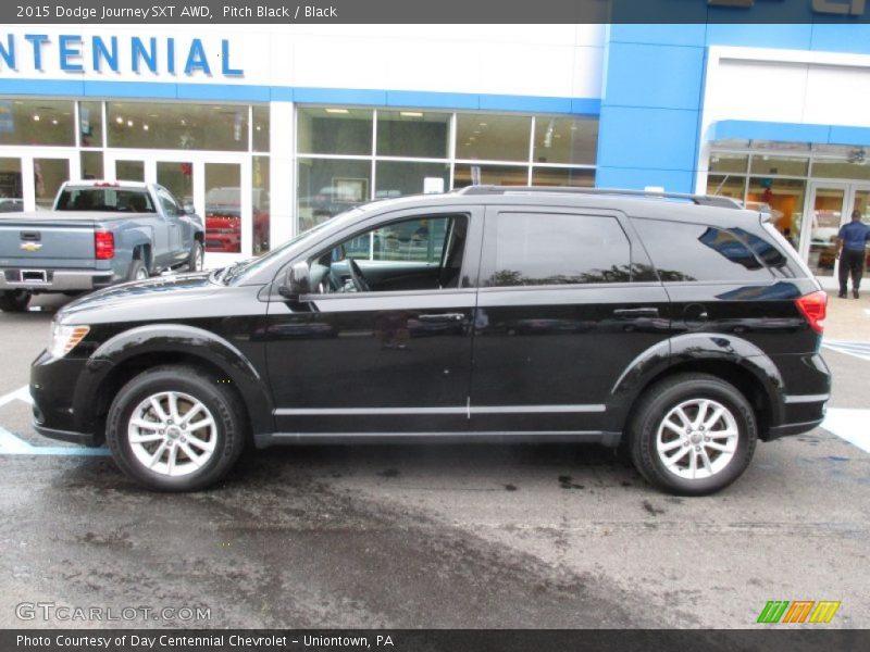 Pitch Black / Black 2015 Dodge Journey SXT AWD