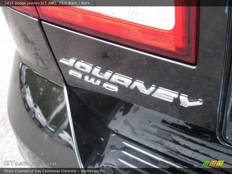 Pitch Black / Black 2015 Dodge Journey SXT AWD