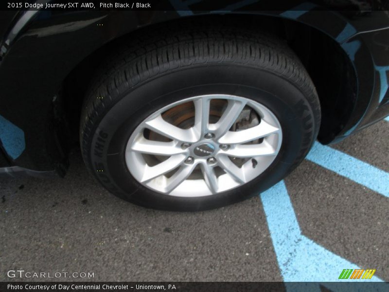 Pitch Black / Black 2015 Dodge Journey SXT AWD