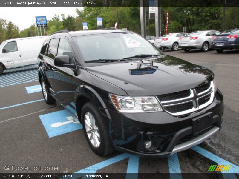 Pitch Black / Black 2015 Dodge Journey SXT AWD