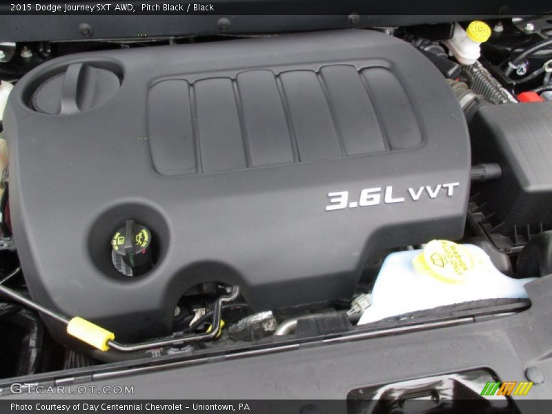Pitch Black / Black 2015 Dodge Journey SXT AWD