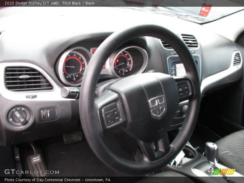 Pitch Black / Black 2015 Dodge Journey SXT AWD