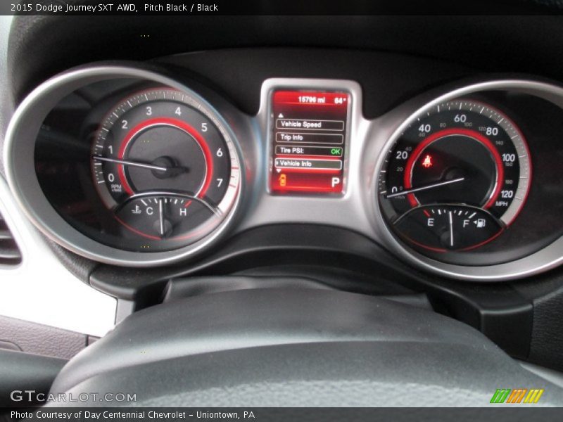 Pitch Black / Black 2015 Dodge Journey SXT AWD