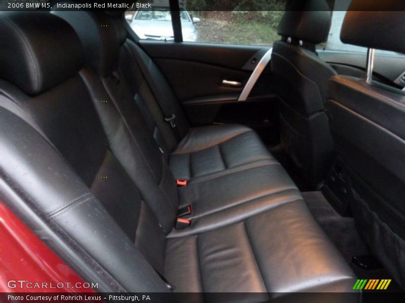Indianapolis Red Metallic / Black 2006 BMW M5