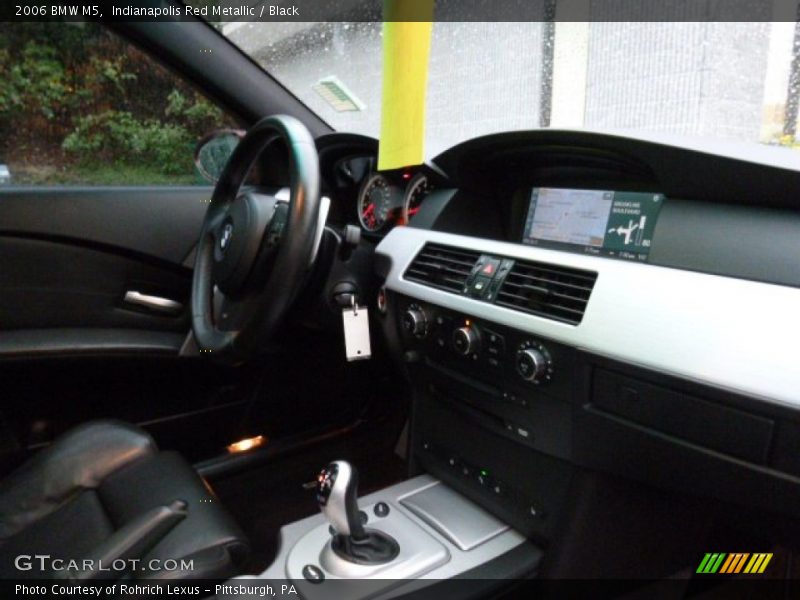 Indianapolis Red Metallic / Black 2006 BMW M5