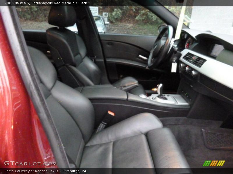 Indianapolis Red Metallic / Black 2006 BMW M5