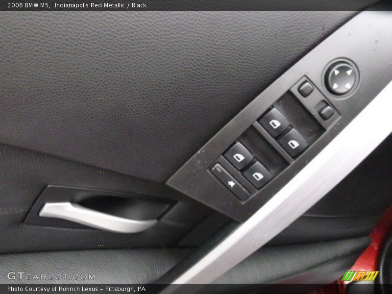 Indianapolis Red Metallic / Black 2006 BMW M5