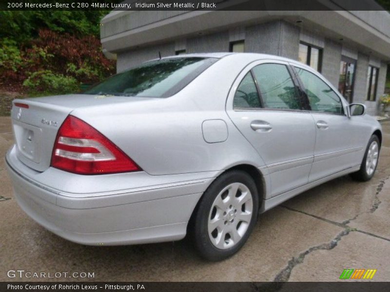 Iridium Silver Metallic / Black 2006 Mercedes-Benz C 280 4Matic Luxury