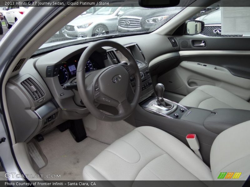  2013 G 37 Journey Sedan Stone Interior