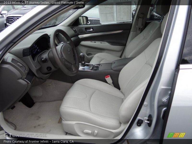 Liquid Platinum / Stone 2013 Infiniti G 37 Journey Sedan