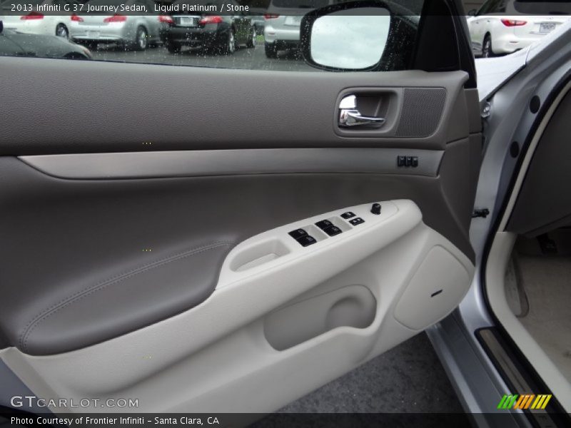 Liquid Platinum / Stone 2013 Infiniti G 37 Journey Sedan