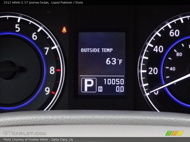 Liquid Platinum / Stone 2013 Infiniti G 37 Journey Sedan