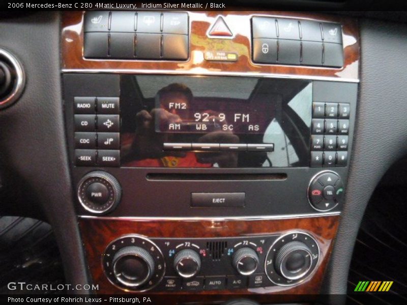 Controls of 2006 C 280 4Matic Luxury