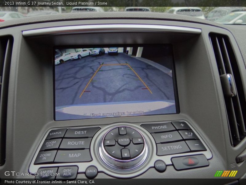Liquid Platinum / Stone 2013 Infiniti G 37 Journey Sedan