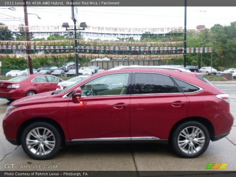  2011 RX 450h AWD Hybrid Matador Red Mica