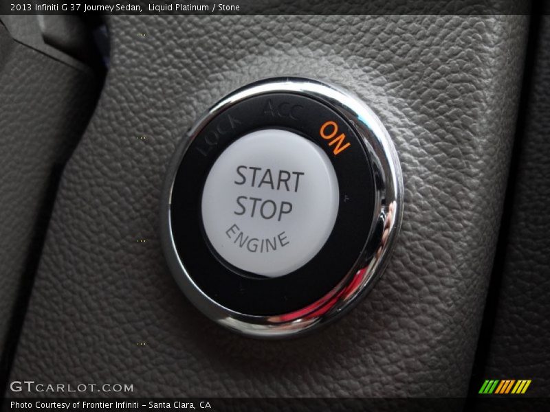 Liquid Platinum / Stone 2013 Infiniti G 37 Journey Sedan