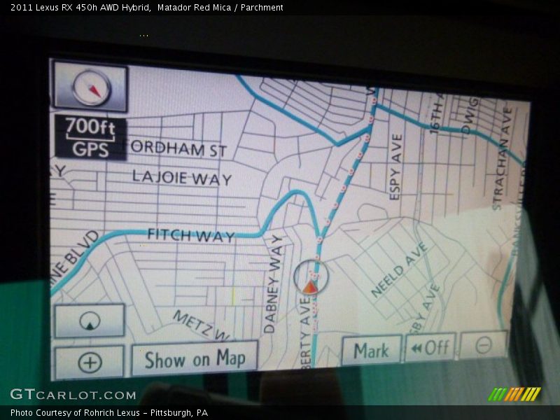 Matador Red Mica / Parchment 2011 Lexus RX 450h AWD Hybrid