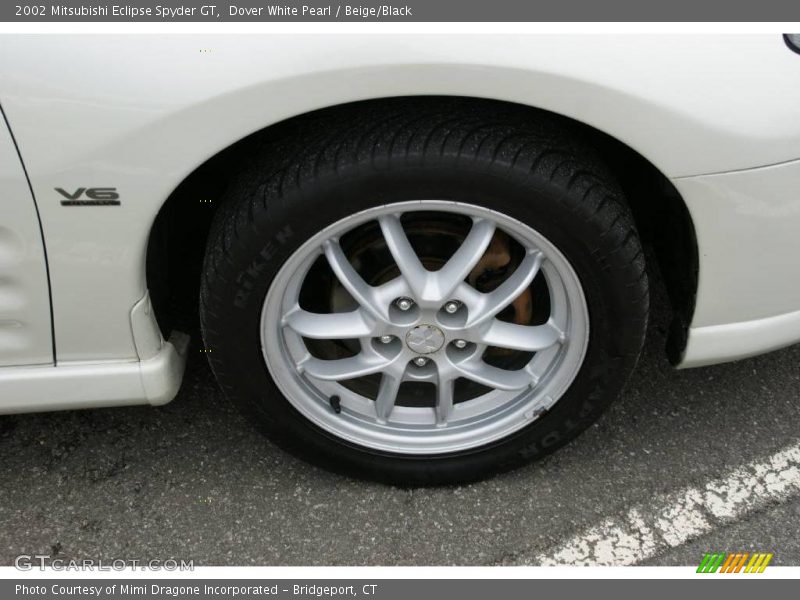 Dover White Pearl / Beige/Black 2002 Mitsubishi Eclipse Spyder GT