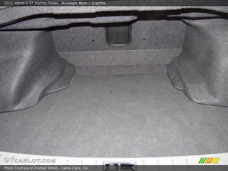 Moonlight White / Graphite 2012 Infiniti G 37 Journey Sedan