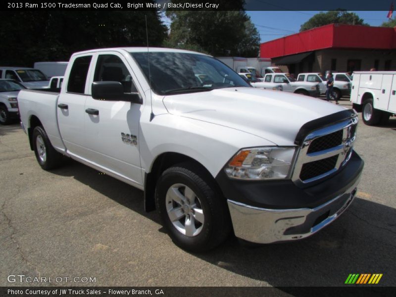 Front 3/4 View of 2013 1500 Tradesman Quad Cab