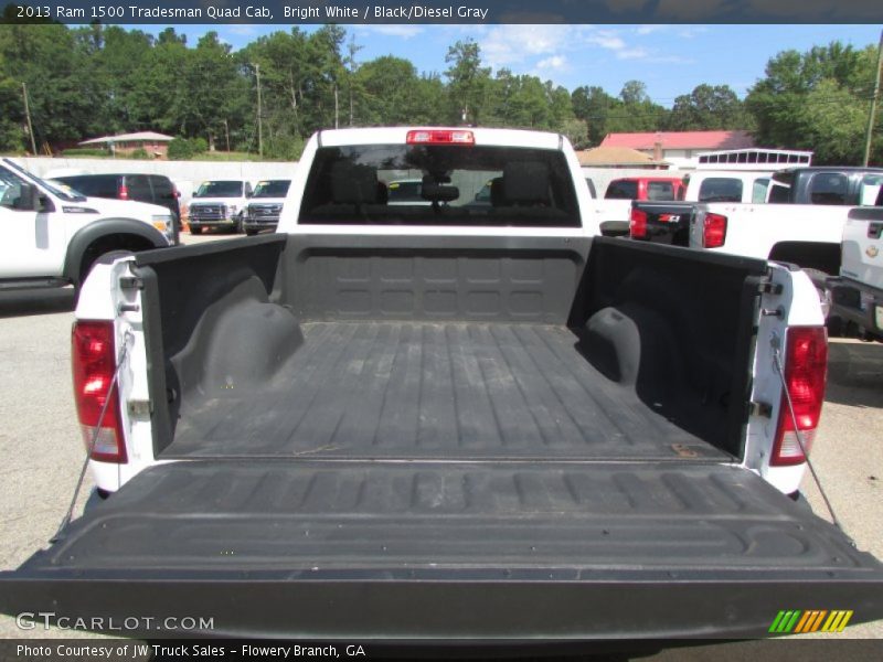 Bright White / Black/Diesel Gray 2013 Ram 1500 Tradesman Quad Cab