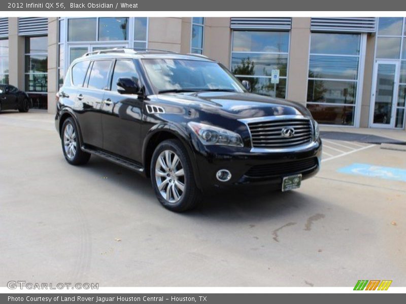 Black Obsidian / Wheat 2012 Infiniti QX 56