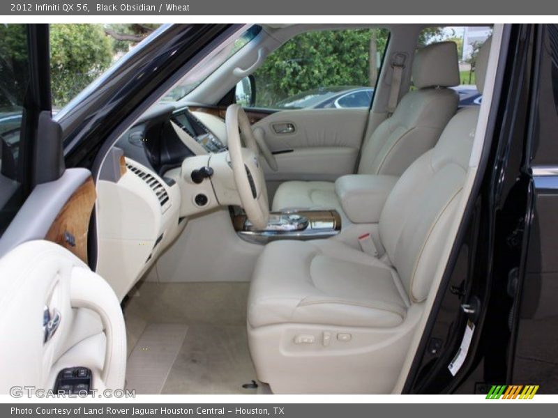 Black Obsidian / Wheat 2012 Infiniti QX 56