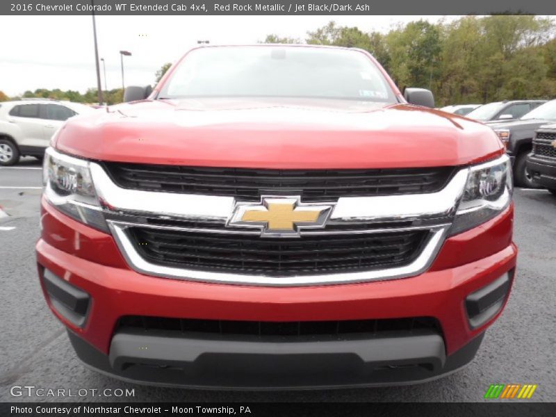  2016 Colorado WT Extended Cab 4x4 Red Rock Metallic