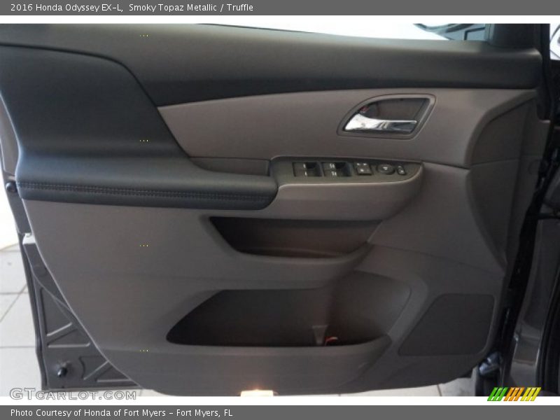 Smoky Topaz Metallic / Truffle 2016 Honda Odyssey EX-L