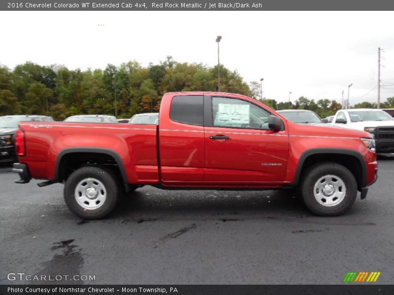  2016 Colorado WT Extended Cab 4x4 Red Rock Metallic