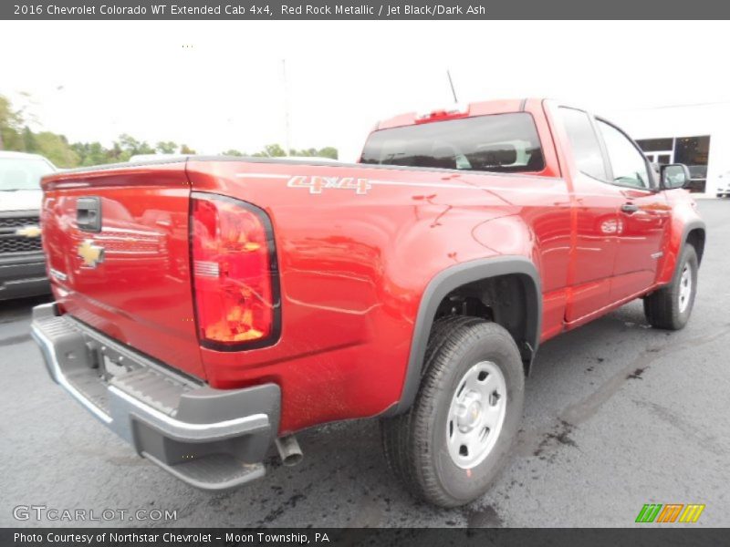  2016 Colorado WT Extended Cab 4x4 Red Rock Metallic