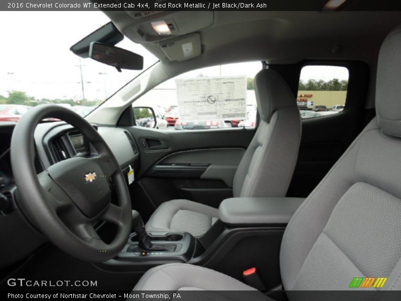  2016 Colorado WT Extended Cab 4x4 Jet Black/Dark Ash Interior