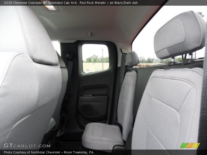 Rear Seat of 2016 Colorado WT Extended Cab 4x4