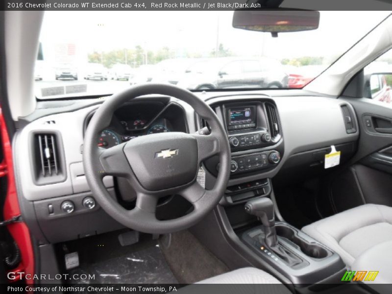 Jet Black/Dark Ash Interior - 2016 Colorado WT Extended Cab 4x4 