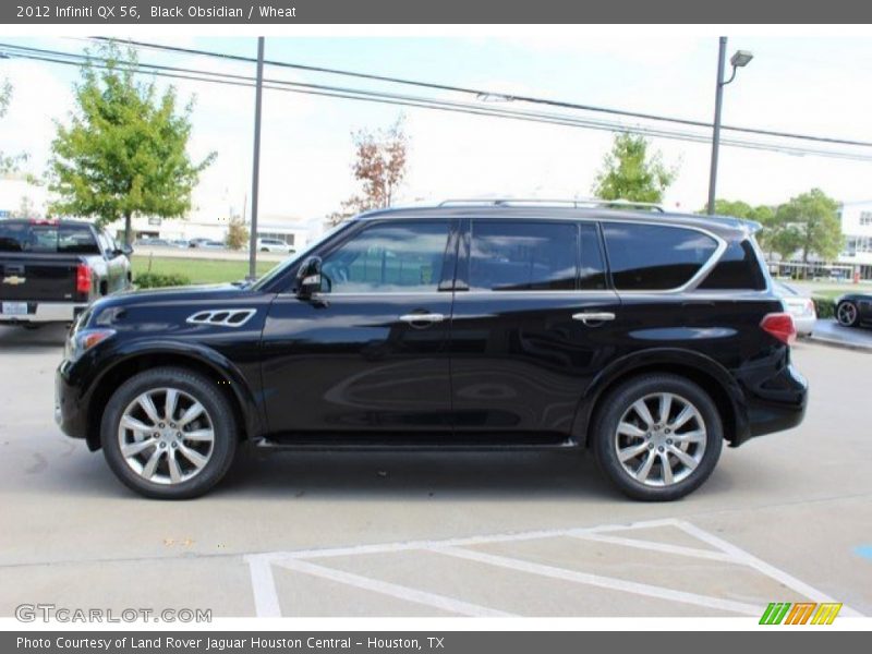 Black Obsidian / Wheat 2012 Infiniti QX 56