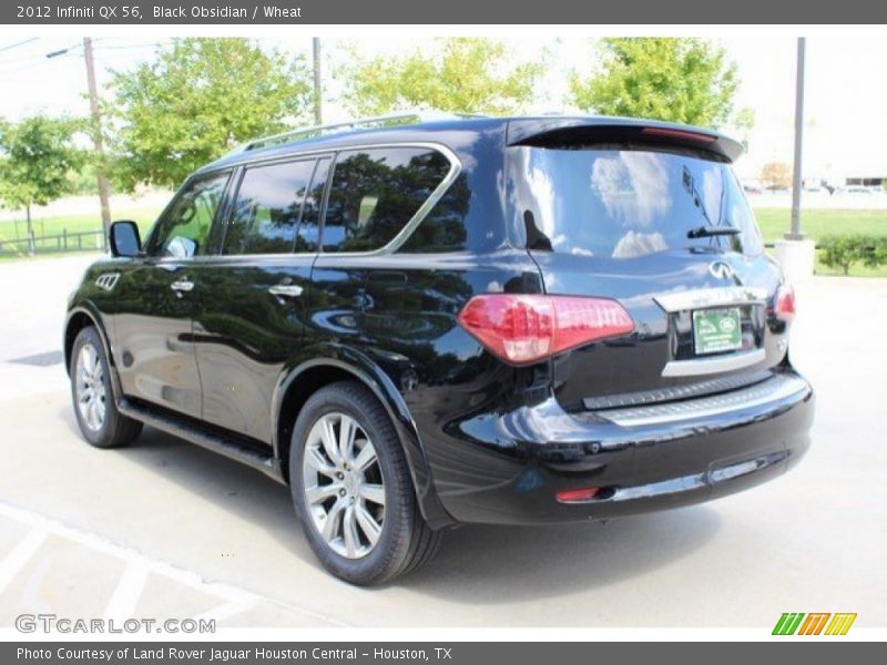 Black Obsidian / Wheat 2012 Infiniti QX 56