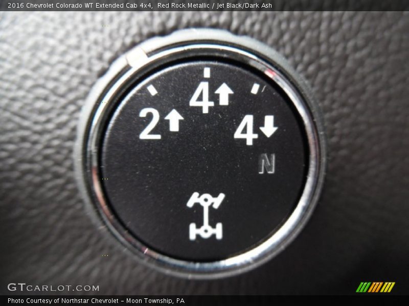 Controls of 2016 Colorado WT Extended Cab 4x4