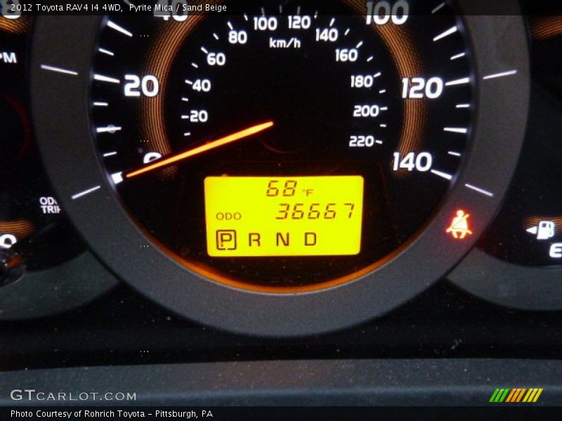 Pyrite Mica / Sand Beige 2012 Toyota RAV4 I4 4WD