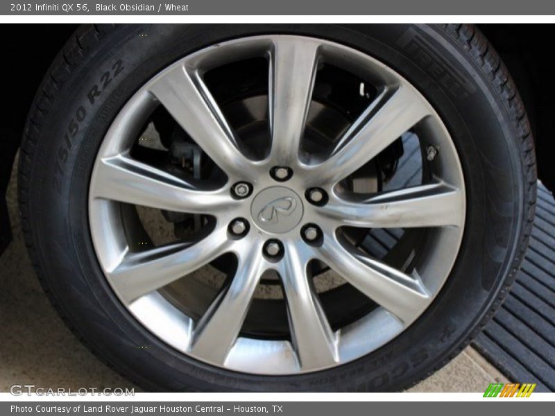 Black Obsidian / Wheat 2012 Infiniti QX 56