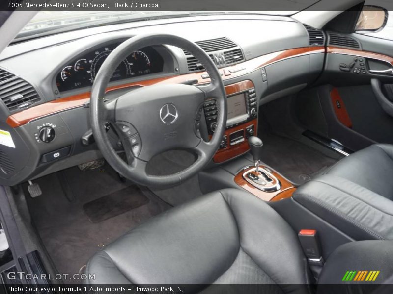 Black / Charcoal 2005 Mercedes-Benz S 430 Sedan