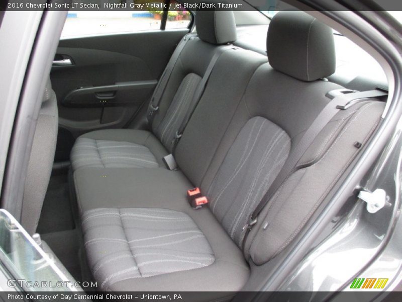 Nightfall Gray Metallic / Jet Black/Dark Titanium 2016 Chevrolet Sonic LT Sedan