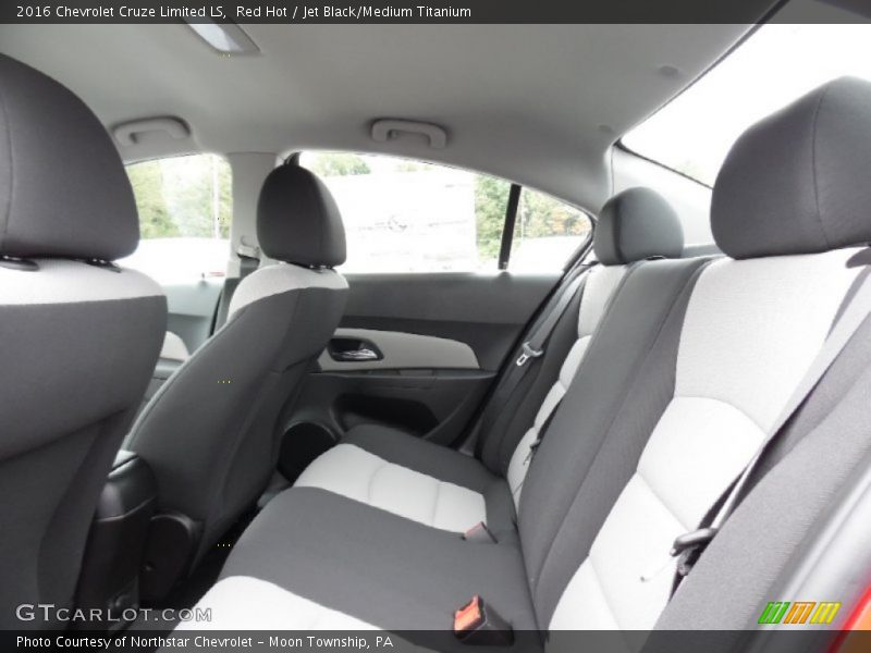 Red Hot / Jet Black/Medium Titanium 2016 Chevrolet Cruze Limited LS