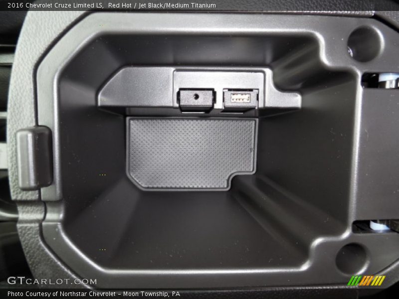 Red Hot / Jet Black/Medium Titanium 2016 Chevrolet Cruze Limited LS