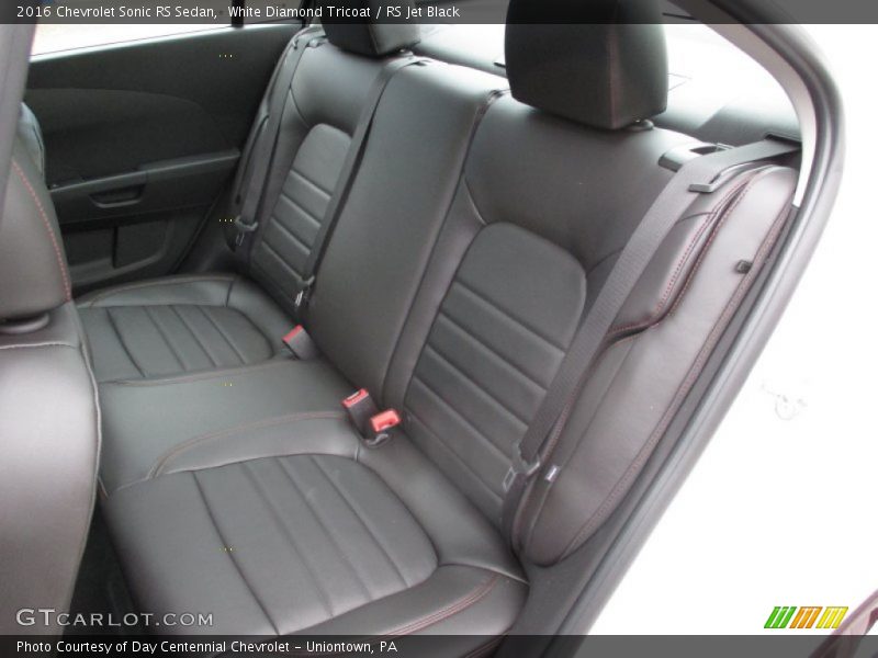 Rear Seat of 2016 Sonic RS Sedan