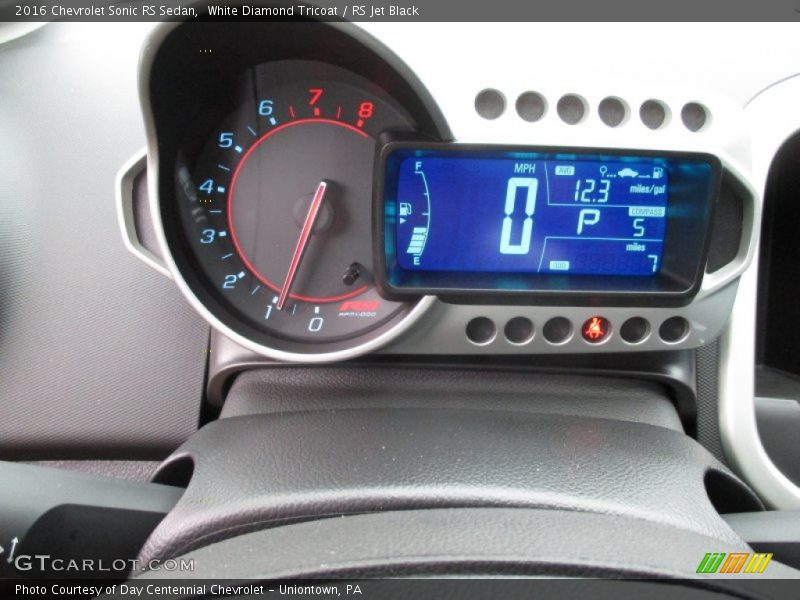  2016 Sonic RS Sedan RS Sedan Gauges