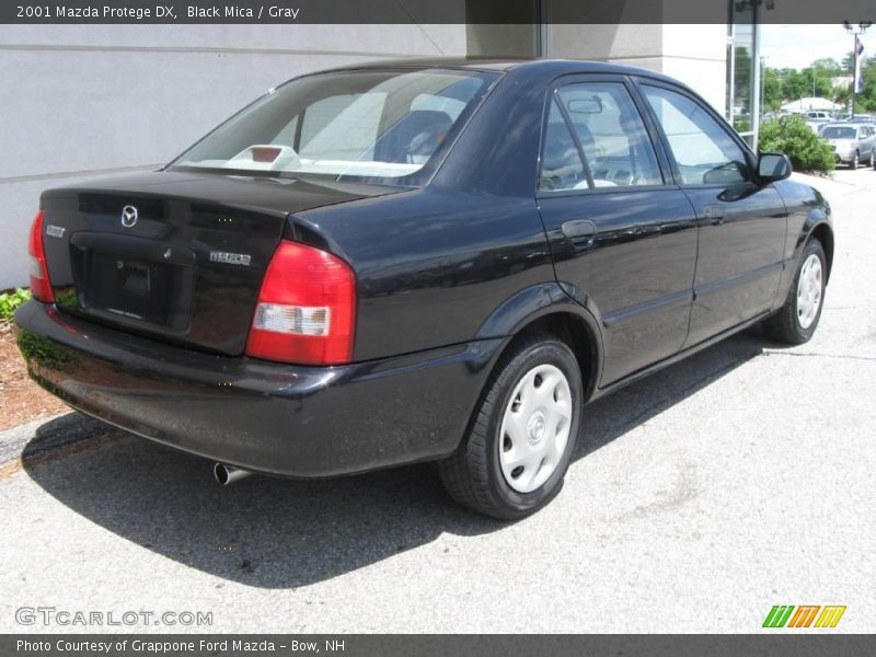 Black Mica / Gray 2001 Mazda Protege DX
